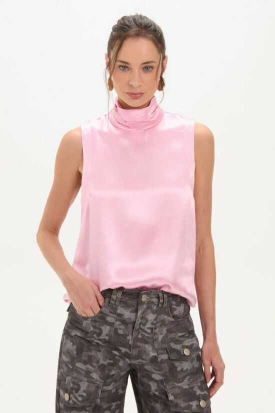 Imagem de Blusa Lina Rosa Ballet Le Blog